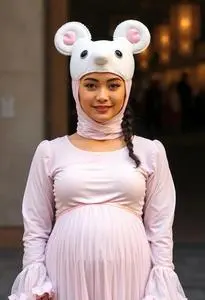 Costume Pregnancy Announce