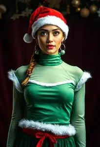 Christmas Zumba Attire Costume