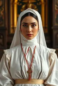 Church Outfit Woman Costume