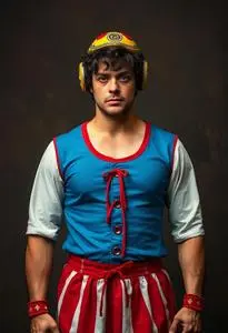 Circus Weightlifter Costume