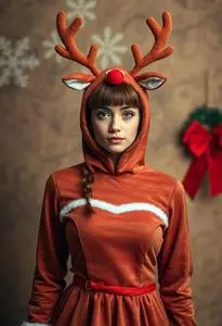 Clarice Reindeer Costume