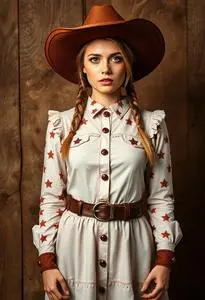 Cowgirl Costume Homemade