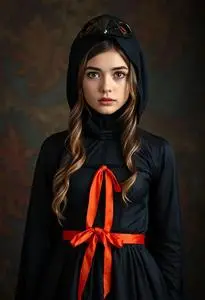 Crow Costume Girl