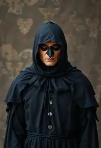 Crow Costume Man