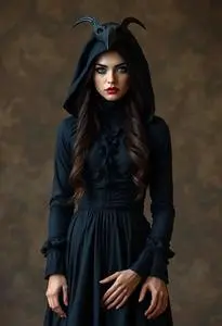 Crow Lady Costume