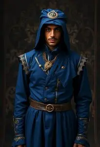 Django Blue Costume