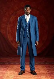 Django Unchained Blue Suit Costume