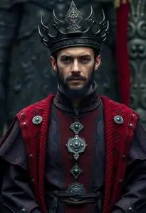 Dark Northern King Costume Man