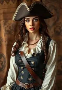Deluxe Woman Pirate Costume