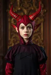 Devil Costume Without Horns