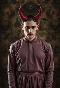 Devil Horns Costume Man