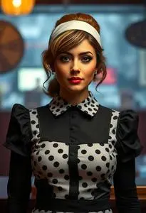 Diner Waitress Costume