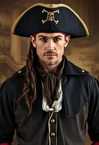 Adult Deluxe Pirate Captain Costume
