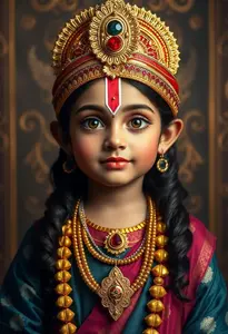 Baby Krishna Male Jayanthi Radha Costume