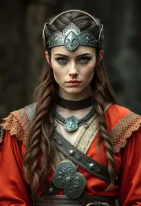 Woman Celtic Warrior Costume