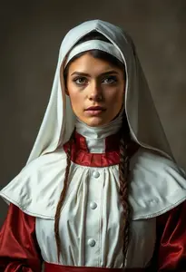 Woman Church Clothes Costume