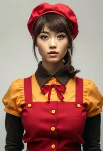 Waitress Outfit Costume
