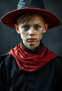 Warlock Costume Boy