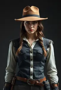 Woman Gunslinger Costume