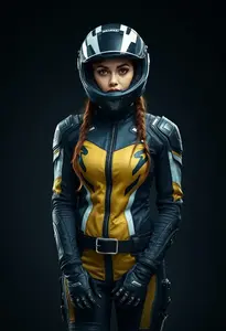 Woman Motorcycle Clothing Costume