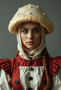Woman Mushroom Damsel Costume
