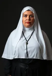 Woman Plus Size Bad Habit Nun Costume