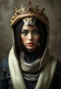 Woman Snake Costume Crown