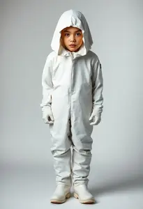 White Boot Covers Costume