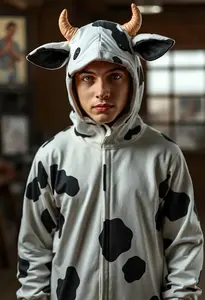 White Cow Costume