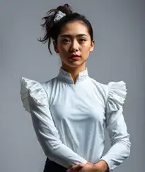 White Lyrical Dance Costume