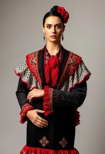 Traditional Flamenco Costume