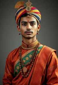 Traditional Hindu Costume