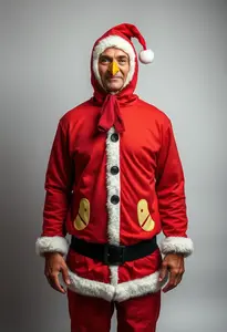 Turkey Santa Suit Costume