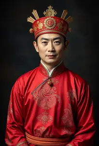 Vietnamese Costume Man