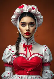 Woman Valentines Outfit Costume