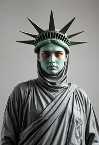 Statue Liberty Fancy Dress Costume