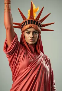 Statue Liberty Torch Costume