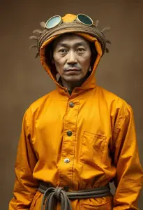 Yellow Fisherman Costume