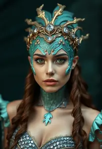 Alluring Sea Siren Mermaid Costume