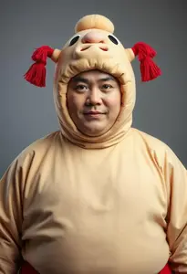 Sumo Wrestler Costume Fancy Dress