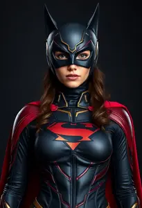 Superheroine Catsuit Costume
