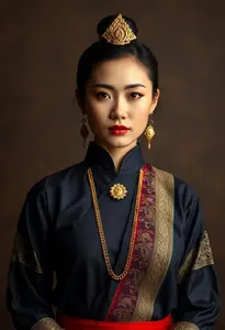 Thailand Traditional Costume Female