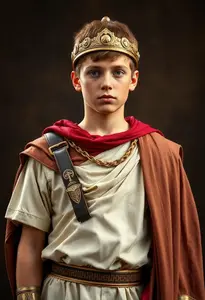 Roman Senator Costume Boy