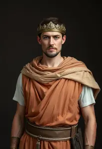 Roman Senator Costume Man