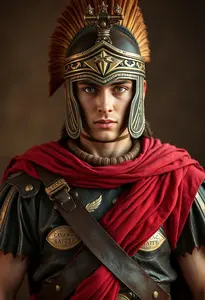 Roman Warrior Fancy Dress Costume