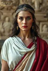 Roman Woman Clothing Costume