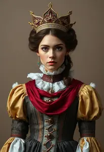 Royal Storybook Queen Adult Costume
