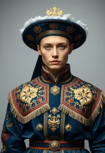 Russian Costume United Nation