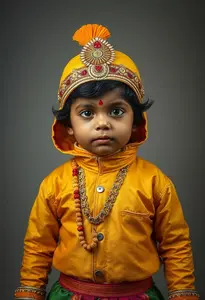 Toddler Sreekrishnan Costume
