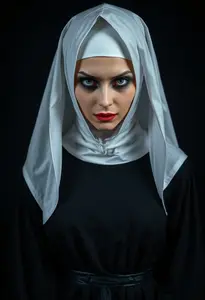 Satanic Nun Costume